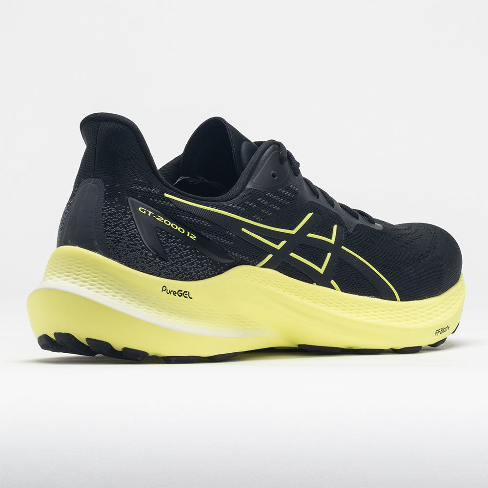 ASICS GT-2000 12 Men's Black/Glow Yellow
