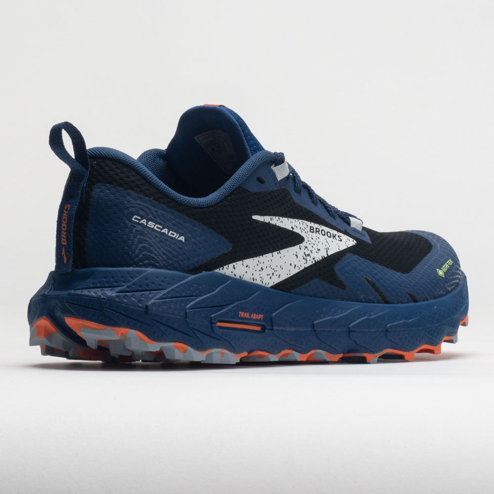 Brooks Cascadia 17 GTX Men's Black/Blue/Firecracker