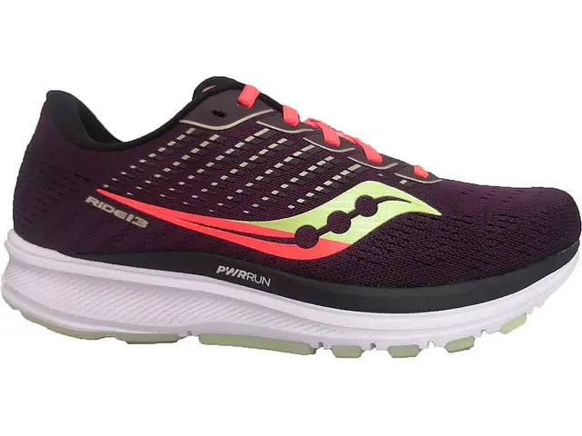 Women's Saucony Ride 13, Jackalope, 7.5 B Medium