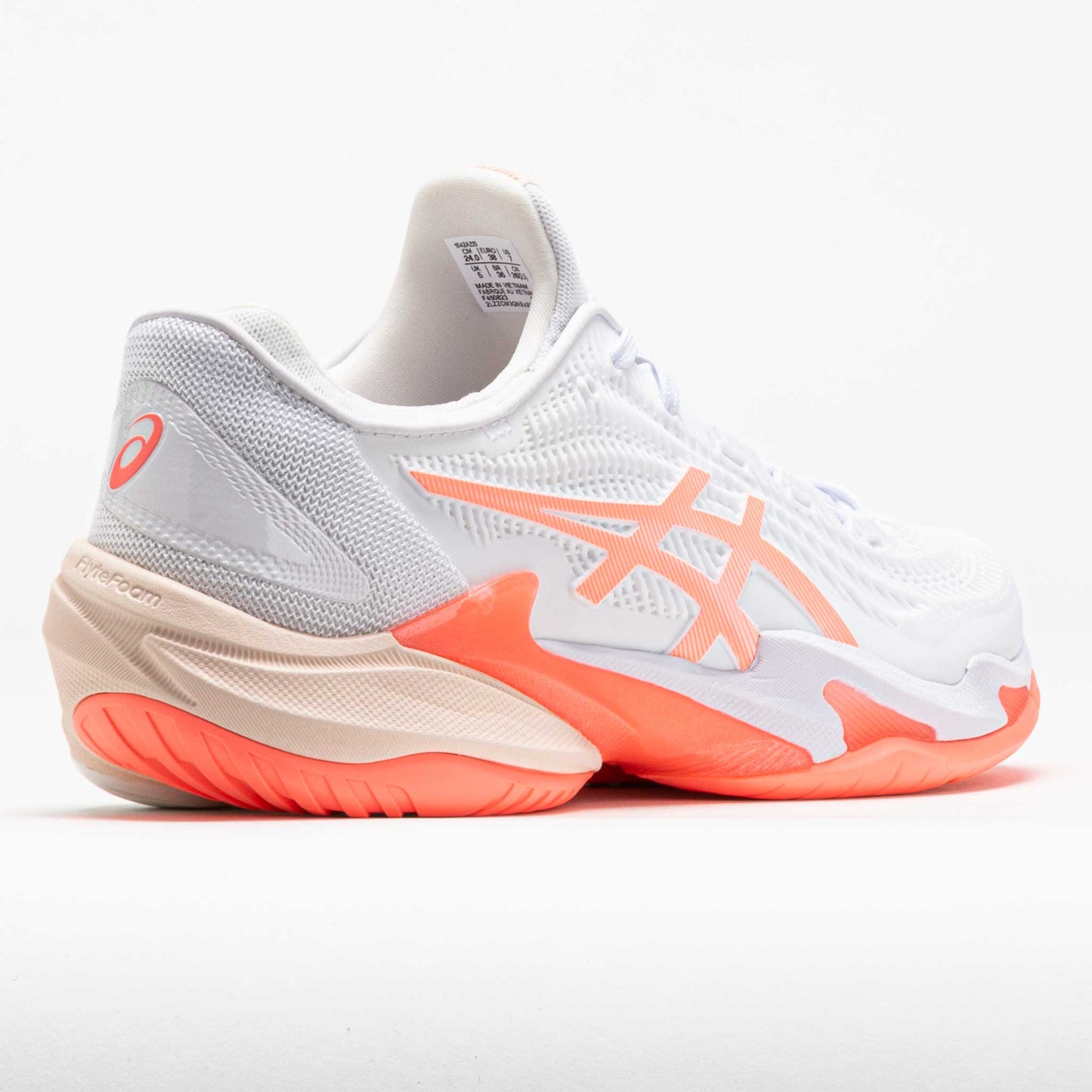 ASICS Court FF 3 Women's White/Sun Coral