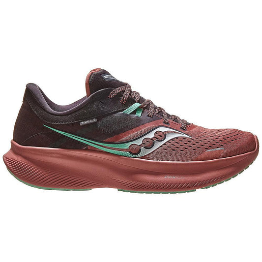 Women's Saucony Ride 16, Soot/Basalt, 9.5 B Medium