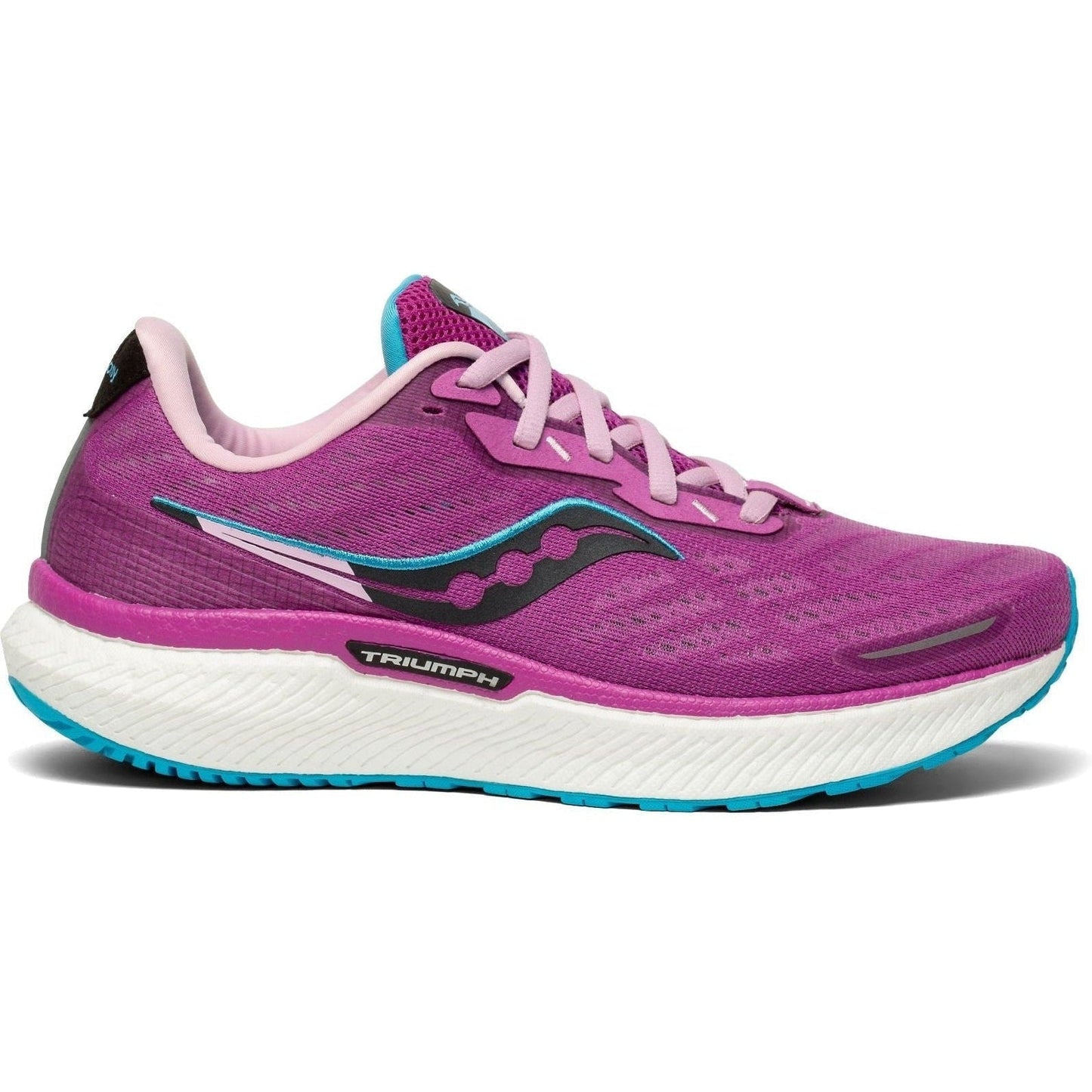 Women's Saucony Triumph 19, Razzle/Blaze, 9.5 B Medium