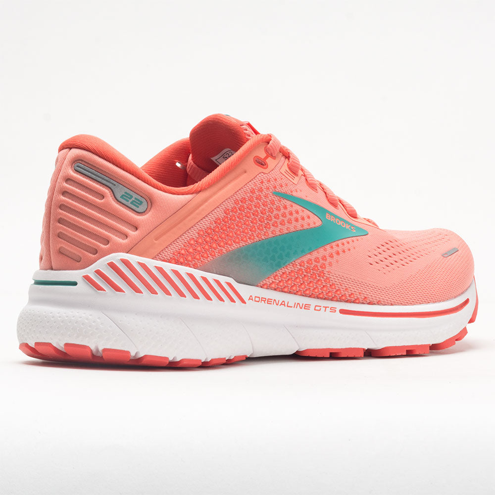 Brooks Adrenaline GTS 22 Women's  Coral/Latigo Bay/White